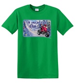 Epic Adult/Youth Santa Riding Cotton Graphic T-Shirts