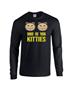 Epic Kitties Long Sleeve Cotton Graphic T-Shirts