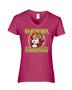Epic Ladies Christmas Beer V-Neck Graphic T-Shirts