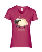 Epic Ladies Fleece Navidad V-Neck Graphic T-Shirts