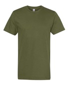 American Apparel Unisex Fine Jersey Short-Sleeve T-Shirt 2001W OLIVE Primary
