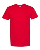 American Apparel Unisex Fine Jersey Short-Sleeve T-Shirt 2001W RED Primary