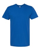 American Apparel Unisex Fine Jersey Short-Sleeve T-Shirt 2001W ROYAL BLUE Primary