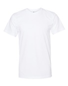 American Apparel Unisex Fine Jersey Short-Sleeve T-Shirt 2001W WHITE Primary