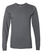 American Apparel Unisex Fine Jersey Long-Sleeve T-Shirt 2007W ASPHALT Primary