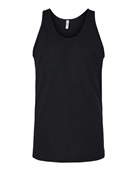 American Apparel Unisex Fine Jersey Tank 2408W BLACK Primary