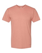 American Apparel Unisex Triblend Short-Sleeve Track T-Shirt TR401W TRI CORAL Primary