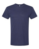 American Apparel Unisex Triblend Short-Sleeve Track T-Shirt TR401W TRI INDIGO Primary