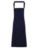Artisan Collection By Reprime Unisex Cotton Chino Bib Apron RP132 NAVY Primary