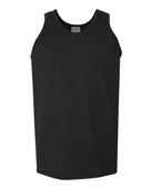 Comfortwash By Hanes Unisex 5.5 oz., 100% Ringspun Cotton Garment-Dyed Tank GDH300 BLACK Primary