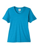 Core 365 Ladies' Fusion ChromaSoft Performance T-Shirt CE111W ELECTRIC BLUE Primary