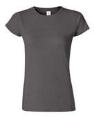 Gildan Ladies' Softstyle 4.5 oz. Fitted T-Shirt G640L CHARCOAL Primary