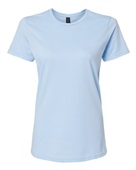 Gildan Ladies' Softstyle 4.5 oz. Fitted T-Shirt G640L LIGHT BLUE Primary