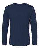 Gildan Adult Softstyle 4.5 oz. Long-Sleeve T-Shirt G644 NAVY Primary