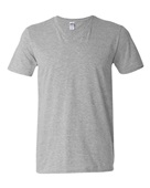 Gildan Adult Softstyle 4.5 oz. V-Neck T-Shirt G64V RS SPORT GREY Primary