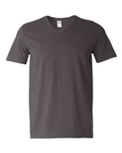 Gildan Adult Softstyle 4.5 oz. V-Neck T-Shirt G64V CHARCOAL Primary