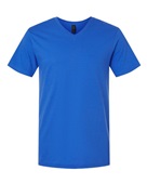 Gildan Adult Softstyle 4.5 oz. V-Neck T-Shirt G64V ROYAL BLUE Primary