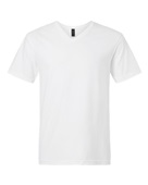 Gildan Adult Softstyle 4.5 oz. V-Neck T-Shirt G64V WHITE Primary