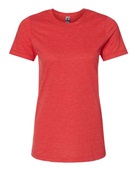 Gildan Ladies' Softstyle CVC T-Shirt G670L RED MIST Primary