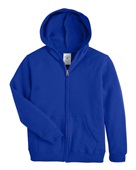Hanes Youth 7.8 oz. EcoSmart 50/50 Full-Zip Hood P480