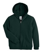 Hanes Youth 7.8 oz. EcoSmart 50/50 Full-Zip Hood P480