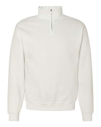 Jerzees Adult 8 oz. NuBlend Quarter-Zip Cadet Collar Sweatshirt 995M. Decorated in seven days or less.