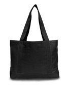 Liberty Bags P & O Cruiser Tote 7002 BLACK/ BLACK Primary