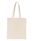 Liberty Bags OAD Cotton Canvas Tote OAD117 NATURAL Primary