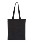 Liberty Bags OAD Cotton Canvas Tote OAD117 BLACK Primary
