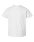 Rabbit Skins Toddler Fine Jersey T-Shirt 3321 WHITE Primary
