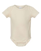 Rabbit Skins Infant Baby Rib Bodysuit 4400 NATURAL Primary