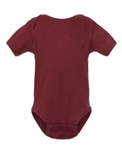 Rabbit Skins Infant Baby Rib Bodysuit 4400 MAROON Primary