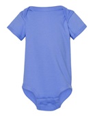 Rabbit Skins Infant Fine Jersey Bodysuit 4424 CAROLINA BLUE Primary
