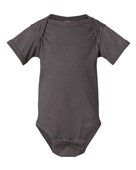 Rabbit Skins Infant Fine Jersey Bodysuit 4424 CHARCOAL Primary