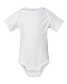 Rabbit Skins Infant Fine Jersey Bodysuit 4424 WHITE Primary