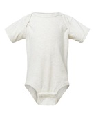 Rabbit Skins Infant Fine Jersey Bodysuit 4424 NATURAL HEATHER Primary