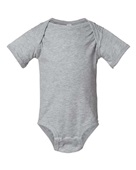 Rabbit Skins Infant Fine Jersey Bodysuit 4424 HEATHER Primary