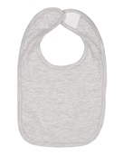 Rabbit Skins Infant Premium Jersey Bib RS1005 HEATHER Primary