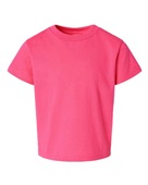 Rabbit Skins Toddler Cotton Jersey T-Shirt RS3301 HOT PINK Primary