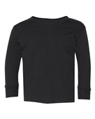 Rabbit Skins Toddler Long-Sleeve Fine Jersey T-Shirt RS3302 BLACK Primary