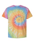 Colortone Tie-Dye Adult 5.4 oz., 100% Cotton T-Shirt CD100 ETERNITY Primary