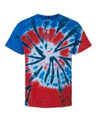 Colortone Tie-Dye Adult 5.4 oz., 100% Cotton T-Shirt CD100 INDEPENDENCE Primary