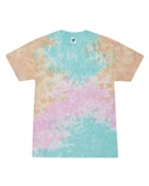 Colortone Tie-Dye Adult 5.4 oz., 100% Cotton T-Shirt CD100 SNOW CONE Primary