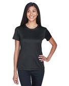 Ultraclub Ladies' Cool & Dry Basic Performance T-Shirt 8620L BLACK Primary