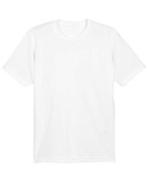 Ultraclub Youth Cool & Dry Basic Performance T-Shirt 8620Y WHITE Primary