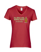 Epic Ladies Holiday Tequila V-Neck Graphic T-Shirts