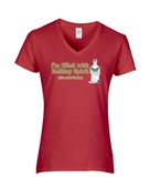 Epic Ladies Holiday Vodka V-Neck Graphic T-Shirts