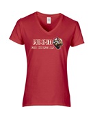Epic Ladies Pumped for Xmas V-Neck Graphic T-Shirts