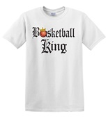 Epic Adult/Youth Basketball King Cotton Graphic T-Shirts