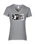 Epic Ladies Can't Stop Me V-Neck Graphic T-Shirts